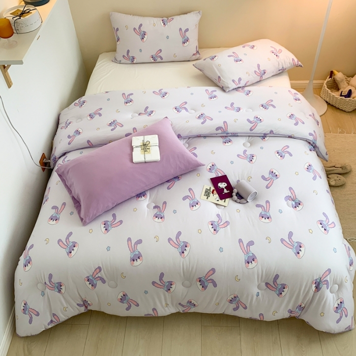 91家纺网 家纺一手货源 找家纺 星期八 2022新款迪士尼春秋被冬被 星黛露