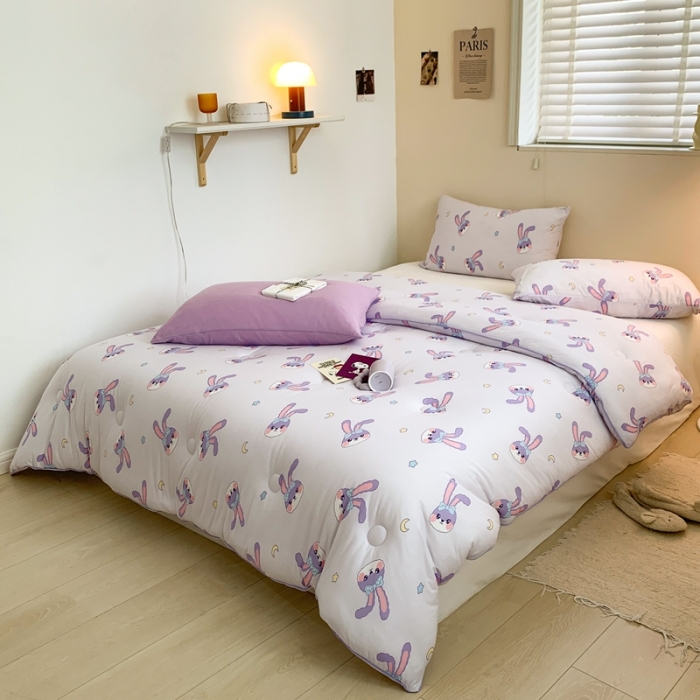 91家纺网 家纺一手货源 找家纺 星期八 2022新款迪士尼春秋被冬被 星黛露