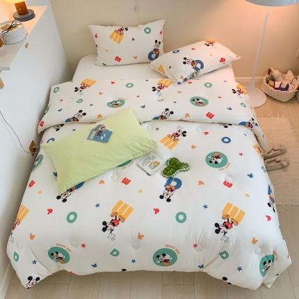 91家纺网 家纺一手货源 找家纺 星期八 2022新款迪士尼春秋被冬被 m米奇