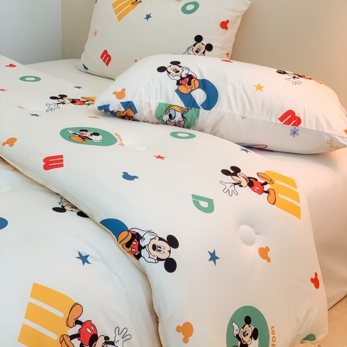 91家纺网 家纺一手货源 找家纺 星期八 2022新款迪士尼春秋被冬被 m米奇