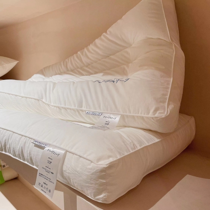 91家纺网 家纺一手货源 找家纺 （总）伟邦枕芯 2025新款日式减压护颈枕芯蓬松枕手机图