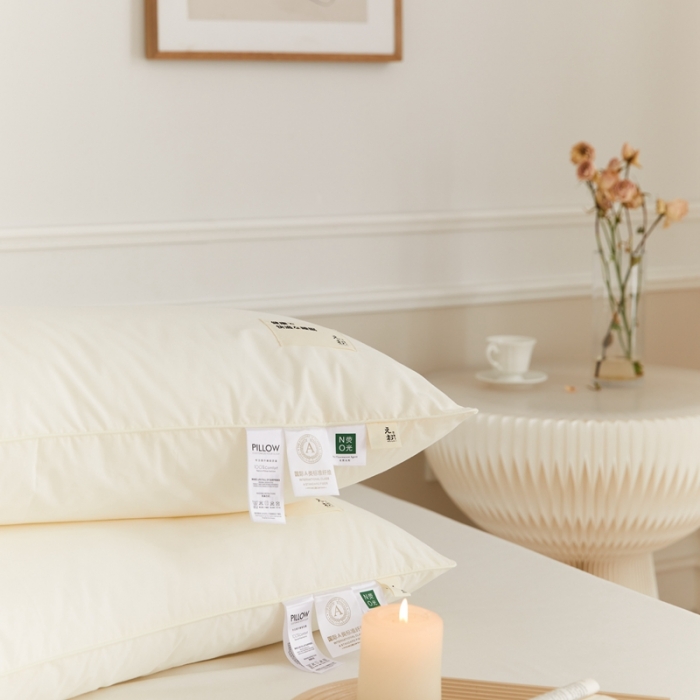 91家纺网 家纺一手货源 找家纺 （总）伟邦枕芯 2023新款质原本色酒店枕