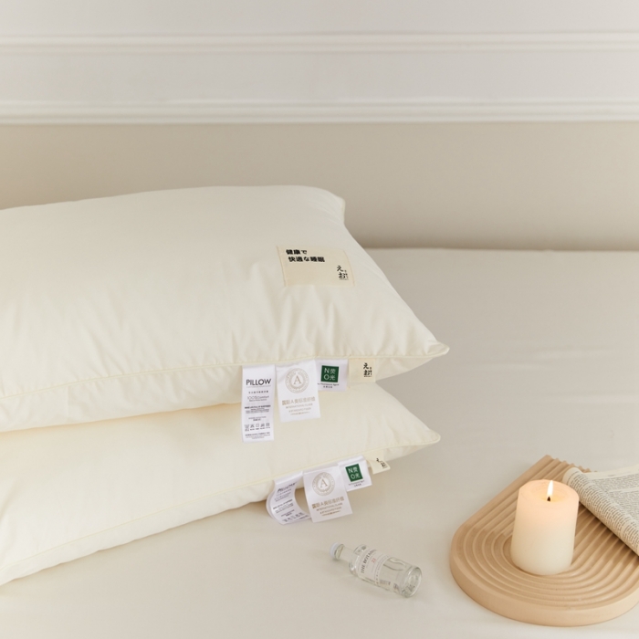 91家纺网 家纺一手货源 找家纺 （总）伟邦枕芯 2023新款质原本色酒店枕