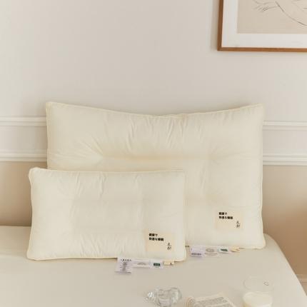 91家纺网 家纺一手货源 找家纺 （总）伟邦枕芯 2023新款质原本色护颈枕 （大小号款）