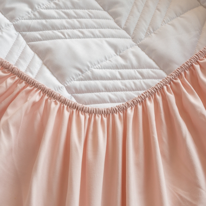 91家纺网 家纺一手货源 找家纺 （总）给笠 2023新款A类原棉夹棉大豆床笠