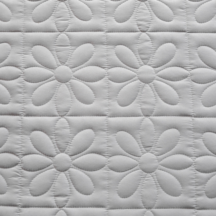 91家纺网 家纺一手货源 找家纺 给笠 2023新款A类原棉夹棉大豆床笠 幸运格-星灰