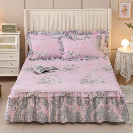 91家纺网 家纺一手货源 找家纺 （总）爱妮玖玖 2022新款单层床裙