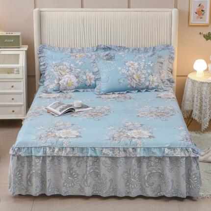 91家纺网 家纺一手货源 找家纺 （总）爱妮玖玖 2022新款单层床裙