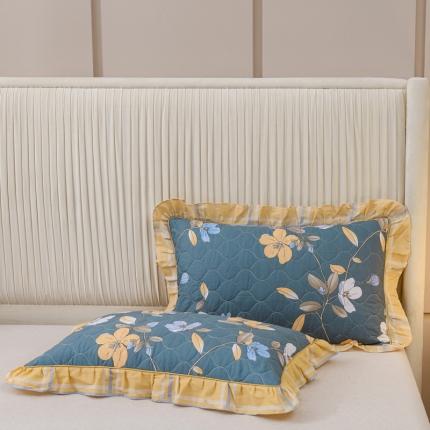 91家纺网 家纺一手货源 找家纺 （总）爱妮玖玖 2022新款夹棉枕套45cm*75cm/对