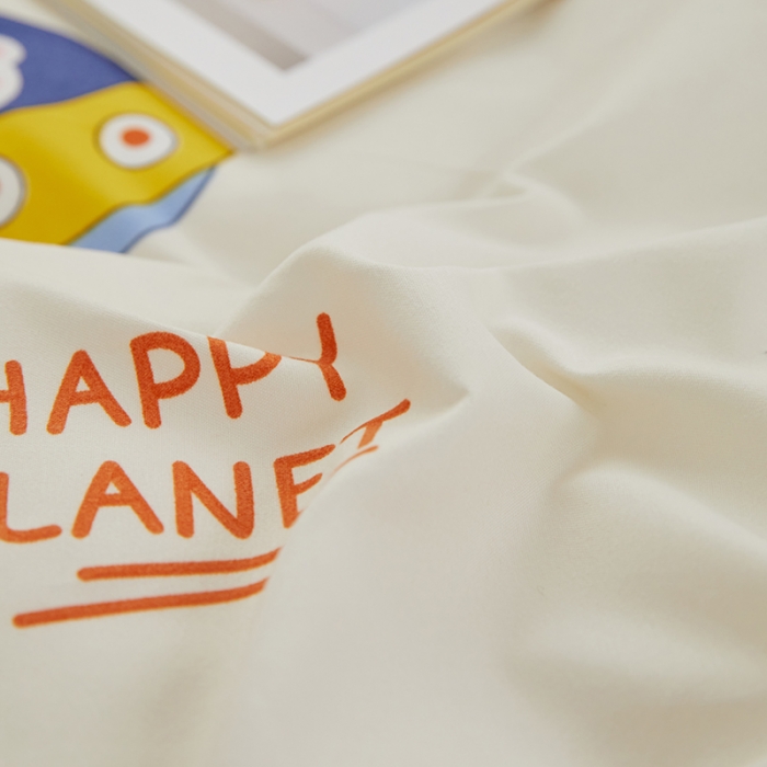 91家纺网 家纺一手货源 找家纺 世爵 2023新款加厚磨毛印花四件套 星际探险