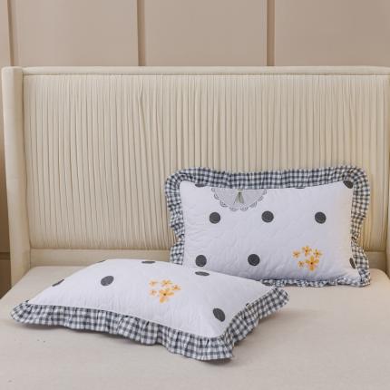 91家纺网 家纺一手货源 找家纺 （总）爱妮玖玖 2022新款夹棉枕套45cm*75cm/对