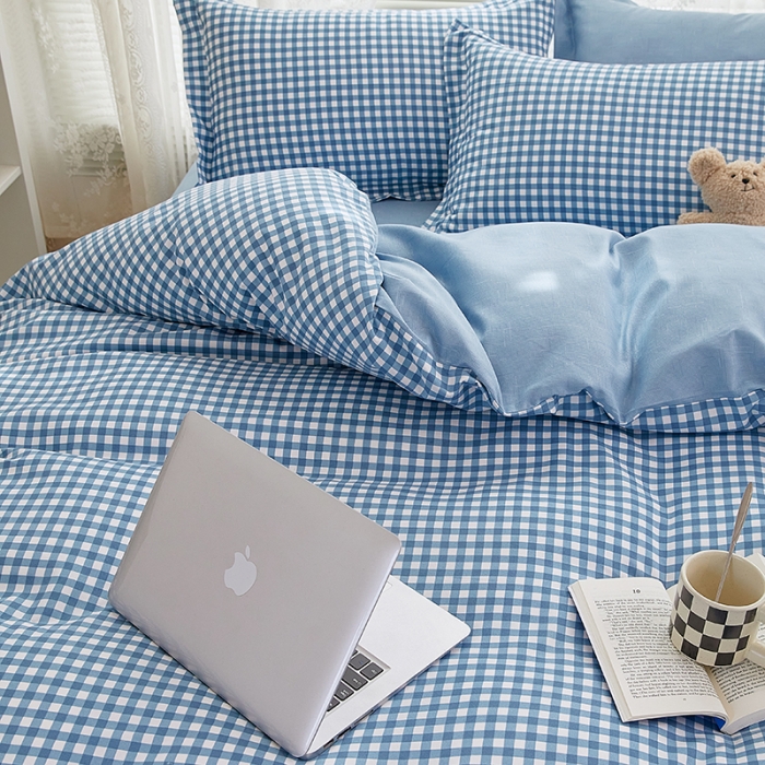 91家纺网 家纺一手货源 找家纺 世爵 2023新款加厚磨毛印花四件套 优格兰