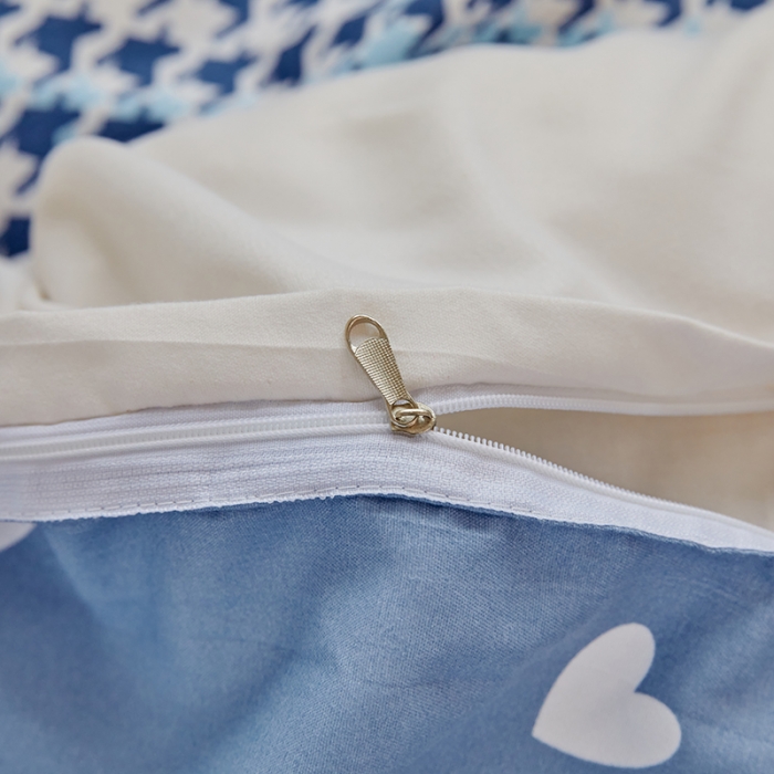 91家纺网 家纺一手货源 找家纺 世爵 2023新款加厚磨毛印花四件套 大牌熊