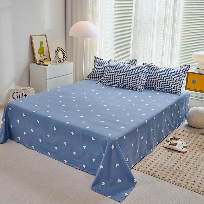 91家纺网 家纺一手货源 找家纺 世爵 2023新款加厚磨毛印花四件套 大牌熊