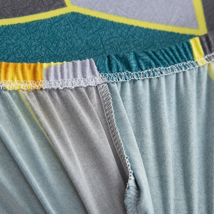 91家纺网 家纺一手货源 找家纺 飞翔家纺床上用品 2023新款四季弹力一体椅子套 几何印象