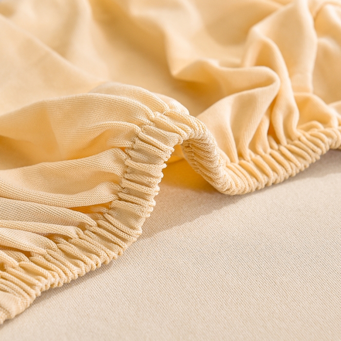 91家纺网 家纺一手货源 找家纺 飞翔家纺床上用品 2023新款四季弹力一体椅子套 米白色