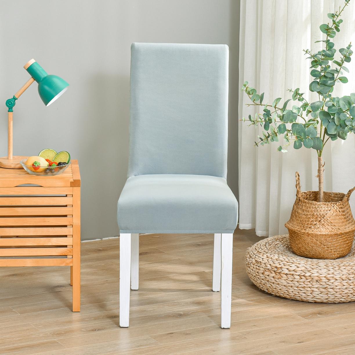 91家纺网 家纺一手货源 找家纺 飞翔家纺床上用品 2023新款四季弹力一体椅子套 烟灰色