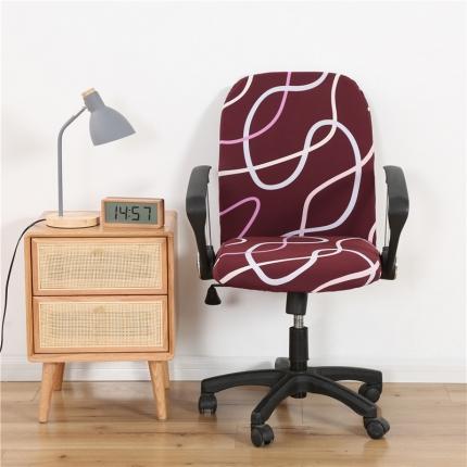 飞翔家纺床上用品 2023新款老板椅套 城市格调