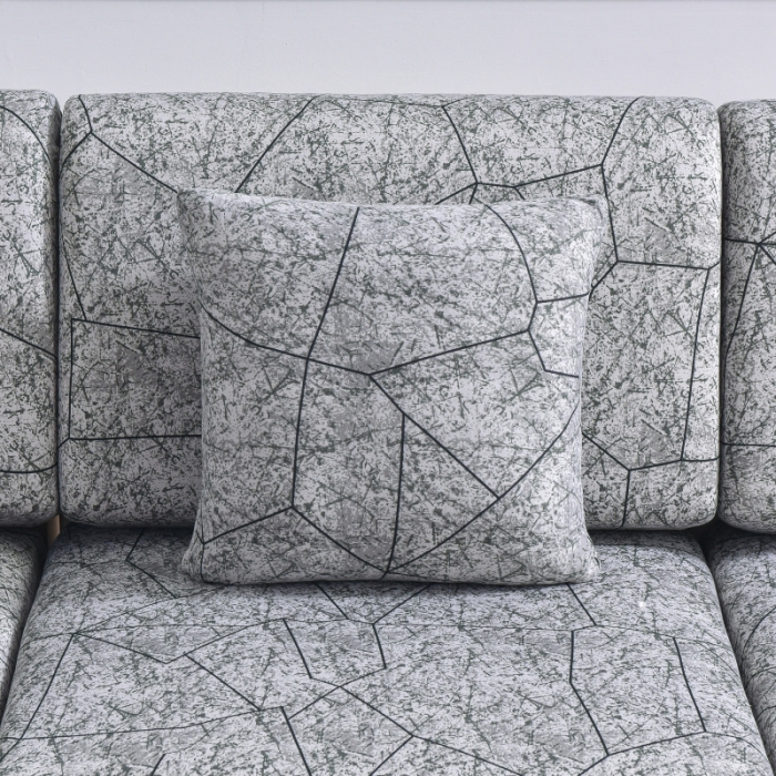 91家纺网 家纺一手货源 找家纺 飞翔家纺 2023新款印花组合沙发坐垫套 一片繁华