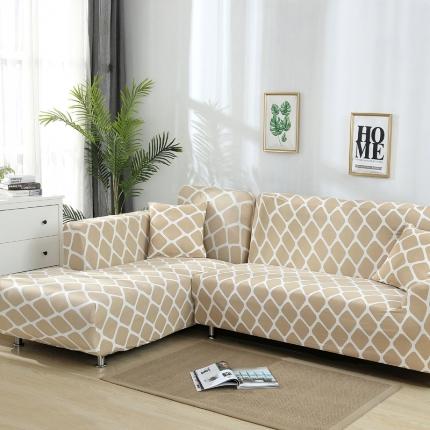 91家纺网 家纺一手货源 找家纺 飞翔 2023新款印花沙发套 云清