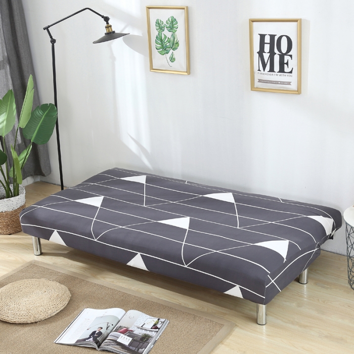 91家纺网 家纺一手货源 找家纺 飞翔 2023新款印花沙发床套 灰色空间