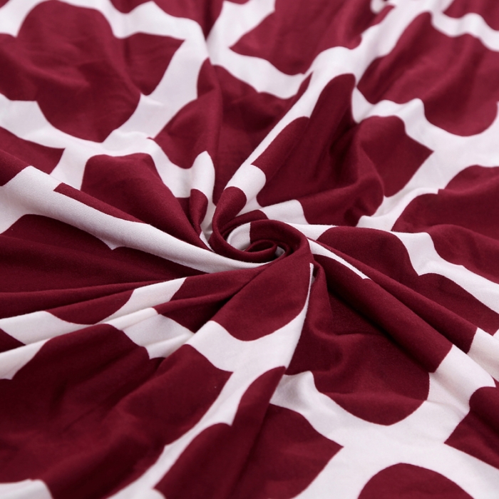 91家纺网 家纺一手货源 找家纺 飞翔 2023新款印花沙发套 格调红