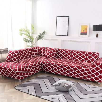 飞翔 2023新款印花沙发套 格调红