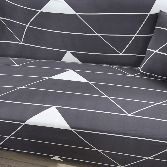 91家纺网 家纺一手货源 找家纺 飞翔 2023新款印花沙发套 灰色空间