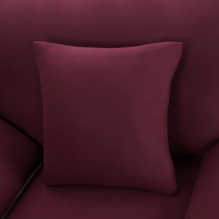 91家纺网 家纺一手货源 找家纺 飞翔 2023新款印花沙发套 酒红