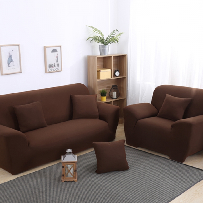 91家纺网 家纺一手货源 找家纺 飞翔 2023新款印花沙发套 咖啡