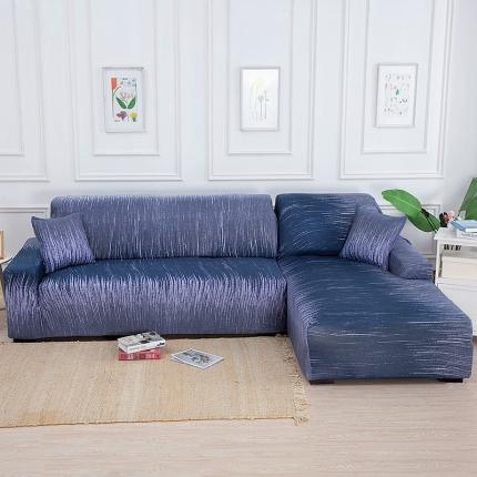 飞翔 2023新款印花沙发套 蓝色记忆