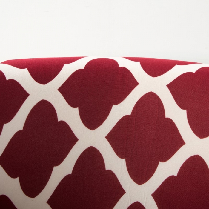 91家纺网 家纺一手货源 找家纺 飞翔 2023新款半圆沙发套 格调红