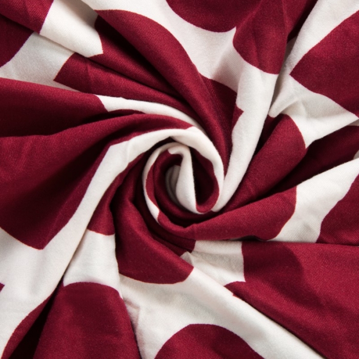 91家纺网 家纺一手货源 找家纺 飞翔 2023新款半圆沙发套 格调红