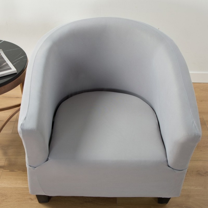 91家纺网 家纺一手货源 找家纺 飞翔 2023新款半圆沙发套 灰色