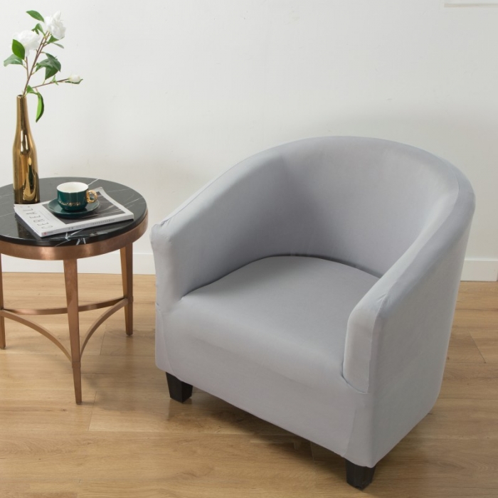 91家纺网 家纺一手货源 找家纺 飞翔 2023新款半圆沙发套 灰色