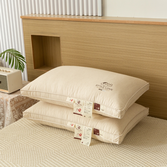 91家纺网 家纺一手货源 找家纺 (总) 糖果枕芯 2022新款生态棉麻亲子枕