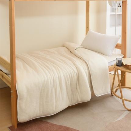 学生宿舍棉花被垫被盖被高校寝室养老院工地公司宿舍棉被定做批发