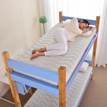 91家纺网 家纺一手货源 找家纺 美真家纺 大学生学生床垫宿舍上下铺记忆棉海绵床垫5厘米灰色