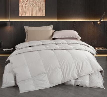 91家纺网 家纺一手货源 找家纺 新款全棉贡缎拉链款加子母扣四季被羽绒被鹅绒子母被