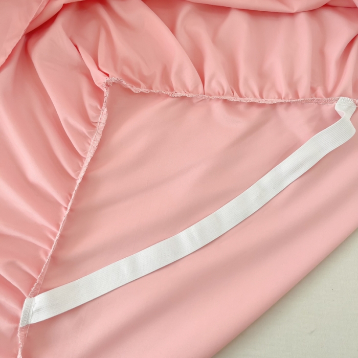 91家纺网 家纺一手货源 找家纺 乐卧家居 2026新款贝拉花边系列四件套 贝拉-樱花粉