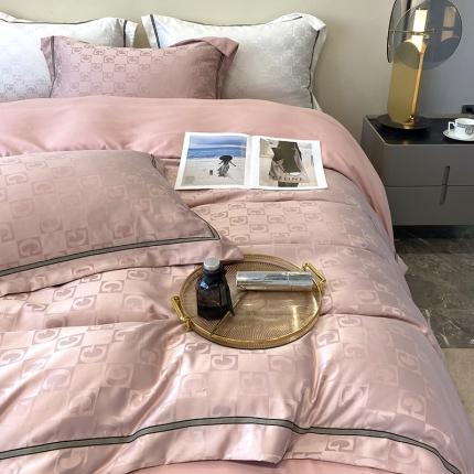 91家纺网 家纺一手货源 找家纺 （总）优悦生活馆 2024新款工艺款提花磨毛四件套