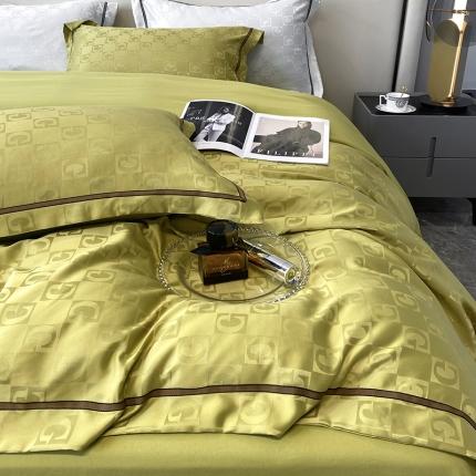 91家纺网 家纺一手货源 找家纺 （总）优悦生活馆 2024新款工艺款提花磨毛四件套