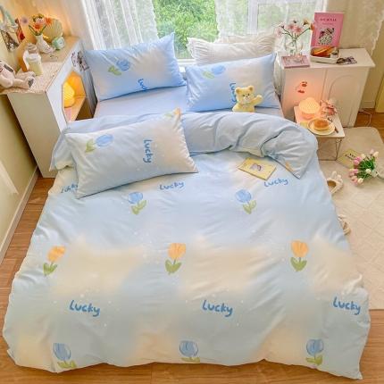 91家纺网 家纺一手货源 找家纺 （总）琪格格纺织 2022新款全棉印花四件套