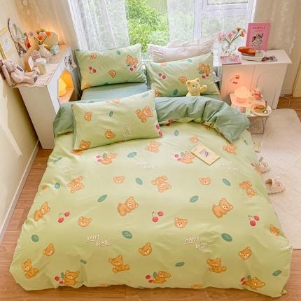 91家纺网 家纺一手货源 找家纺 （总）琪格格纺织 2022新款全棉印花四件套