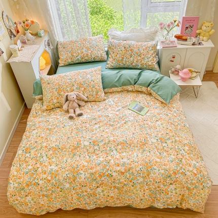 91家纺网 家纺一手货源 找家纺 （总）琪格格纺织 2022新款全棉印花四件套