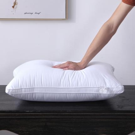 91家纺网 家纺一手货源 找家纺 总 安力森/诚臻酒店用品 2025酒店宾馆全棉白色慢回弹记忆枕立体羽丝绒枕头枕芯9