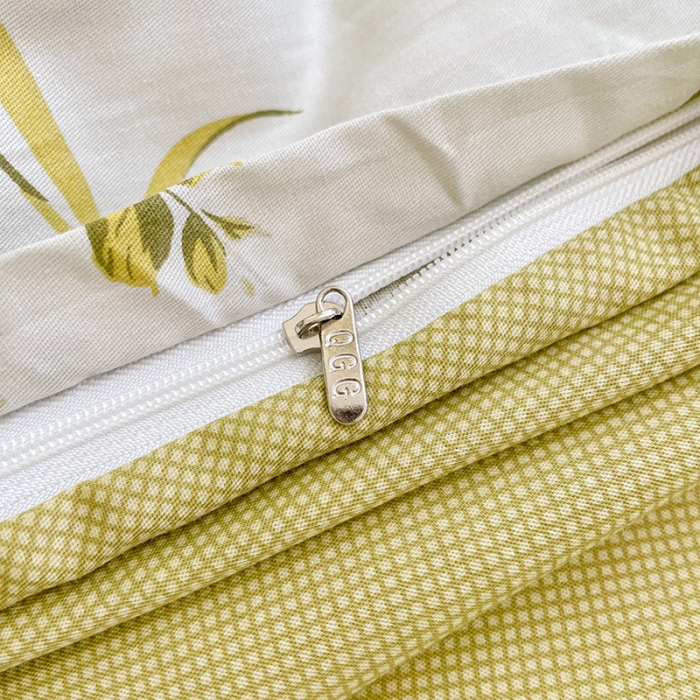 91家纺网 家纺一手货源 找家纺 琪格格纺织 2022新款全棉印花四件套 西琳娜灰