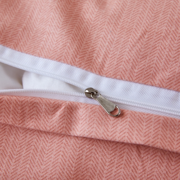 91家纺网 家纺一手货源 找家纺 杜先生 2023新款全棉加厚磨毛系列四件套轻松一刻-桔