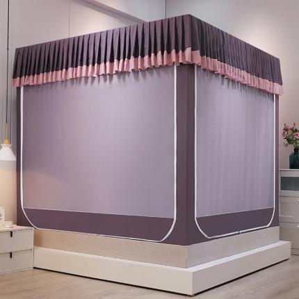 91家纺网 家纺一手货源 找家纺 （总）薇梦蚊帐 2022新款床帘坐床蚊帐-莫语