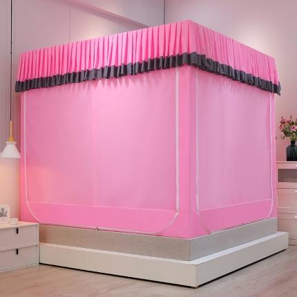 91家纺网 家纺一手货源 找家纺 （总）薇梦蚊帐 2022新款床帘坐床蚊帐-莫语